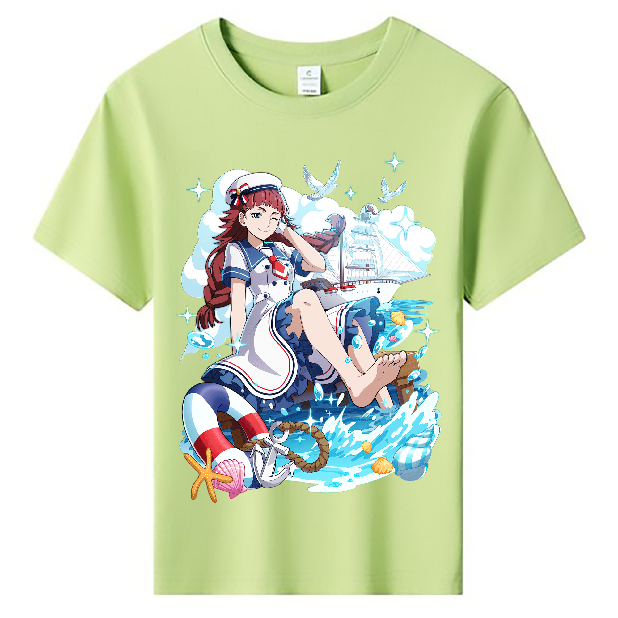（画像用） 文豪ストレイドッグス Bungo Stray Dogs 綿100％キッズTシャツ（フロントプリント）